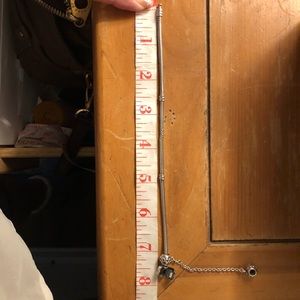 Beautiful Pandora bracelet with security chain